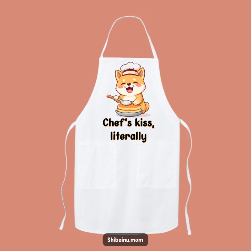 Funny Shiba Inu Chef Apron: Pancake Flip, Chef Hat, Cooking Essential