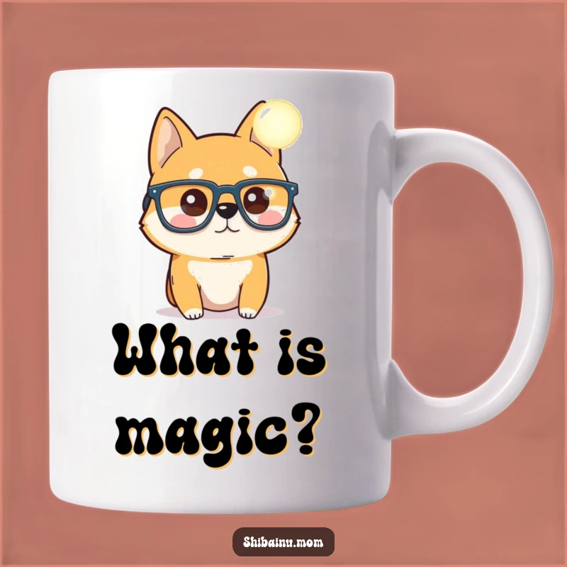 Funny Shiba Inu Orb Mug - Curious Cosmonaut Shiba Funny Gift