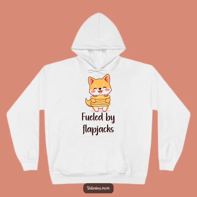 Cozy Funny Shiba Inu Pancake Hoodie: Warm Hugs & Breakfast!